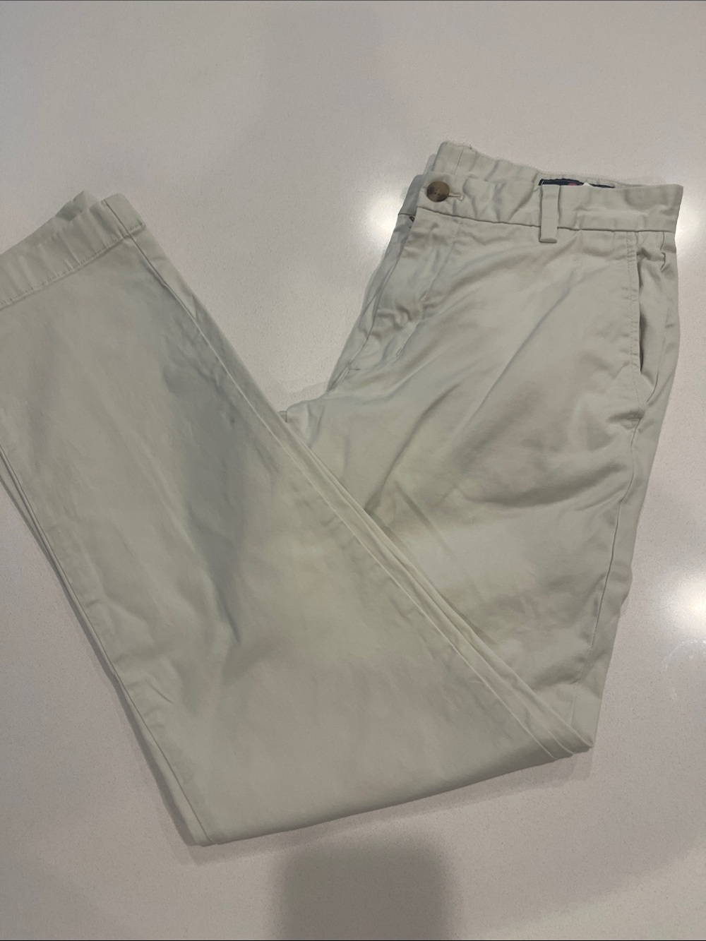 Vineyard Vines Men's Light Cream Chino Pants